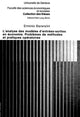 Book cover of: L'analyse des modeles d'entrees-sorties en economie