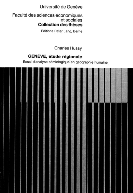 Book cover of: Geneve, etude regionale