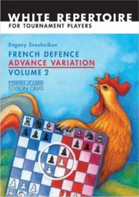 Book cover of: French Defence Advance Variation. By: Evgeny Sveshnikov