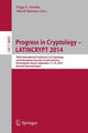 Book cover of: Progress in Cryptology - LATINCRYPT 2014. By: Diego F. Aranha