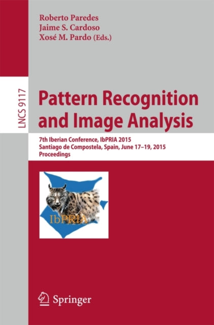 Book cover of: Pattern Recognition and Image Analysis. By: Roberto Paredes
