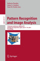 Book cover of: Pattern Recognition and Image Analysis. By: Roberto Paredes