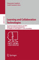 Book cover of: Learning and Collaboration Technologies. By: Panayiotis Zaphiris