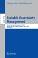 Book cover of: Scalable Uncertainty Management. By: Christoph Beierle