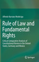 Book cover of: Rule of Law and Fundamental Rights. By: Alfredo Narváez Medécigo