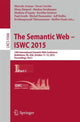 Book cover of: Semantic Web - ISWC 2015. By: Marcelo Arenas
