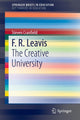 Book cover of: F. R. Leavis. By: Steven Cranfield