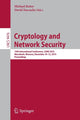 Book cover of: Cryptology and Network Security. By: Michael Reiter