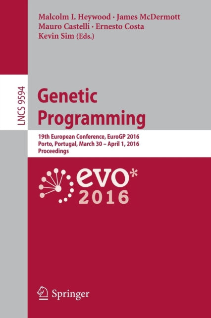 Book cover of: Genetic Programming. By: Malcolm Heywood