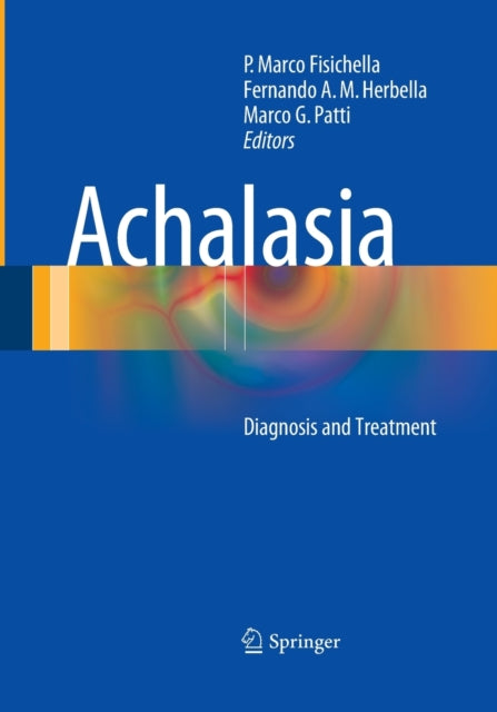 Book cover of: Achalasia. By: P. Marco Fisichella
