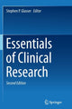 Book cover of: Essentials of Clinical Research. By: Stephen P. Glasser