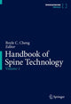 Book cover of: Handbook of Spine Technology. By: Boyle Cheng