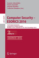 Book cover of: Computer Security – ESORICS 2016. By: Ioannis Askoxylakis