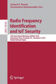 Book cover of: Radio Frequency Identification and IoT Security. By: Gerhard P. Hancke