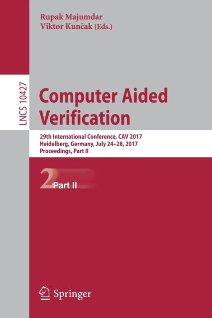 Book cover of: Computer Aided Verification. By: Rupak Majumdar
