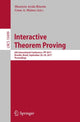 Book cover of: Interactive Theorem Proving. By: Mauricio Ayala-Rincón