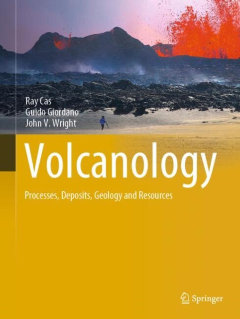 Book cover of: Volcanology. By: Ray Cas