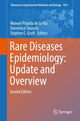 Book cover of: Rare Diseases Epidemiology: Update and Overview. By: Manuel Posada de la Paz