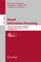 Book cover of: Neural Information Processing. By: Derong Liu