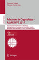 Book cover of: Advances in Cryptology – ASIACRYPT 2017. By: Tsuyoshi Takagi