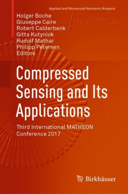 Book cover of: Compressed Sensing and Its Applications. By: Holger Boche