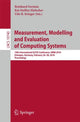Book cover of: Measurement, Modelling and Evaluation of Computing Systems. By: Reinhard German