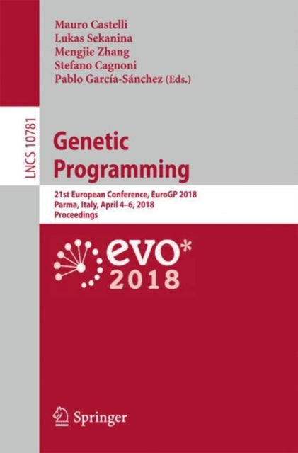 Book cover of: Genetic Programming. By: Mauro Castelli