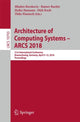 Book cover of: Architecture of Computing Systems – ARCS 2018. By: Mladen Berekovic