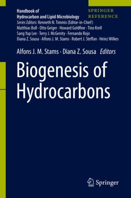 Book cover of: Biogenesis of Hydrocarbons. By: Alfons J. M. Stams