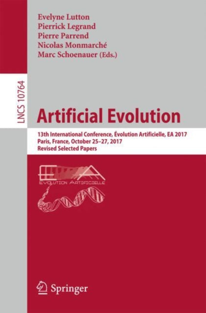 Book cover of: Artificial Evolution. By: Evelyne Lutton