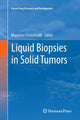 Book cover of: Liquid Biopsies in Solid Tumors. By: Massimo Cristofanilli