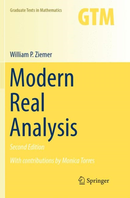 Book cover of: Modern Real Analysis. By: William P. Ziemer