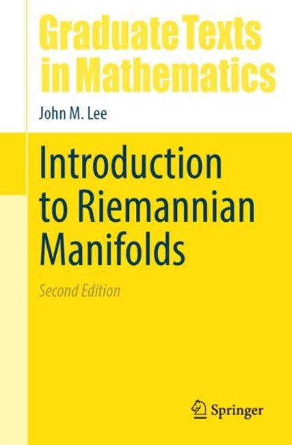 Book cover of: Introduction to Riemannian Manifolds. By: John M. Lee