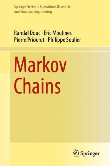Book cover of: Markov Chains. By: Randal Douc