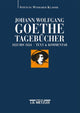Book cover of: Johann Wolfgang Goethe: Tagebucher. By: Margrit Glaser