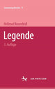 Book cover of: Legende. By: Hellmut Rosenfeld
