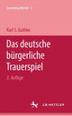 Book cover of: Das deutsche burgerliche Trauerspiel