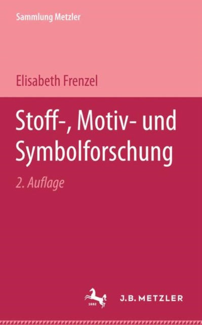 Stoff-, Motiv- und Symbolforschung