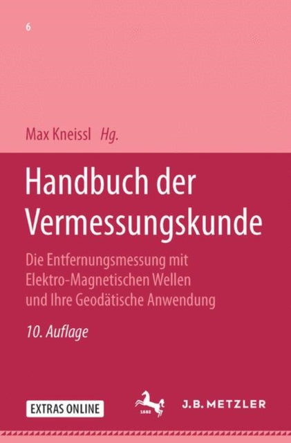 Book cover of: Handbuch der Vermessungskunde. By: Jordan / Eggert / Kneissl