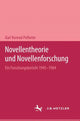 Book cover of: Novellentheorie und Novellenforschung. By: Karl Konrand Polheim