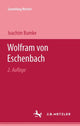 Book cover of: Wolfram von Eschenbach. By: Joachim Bumke
