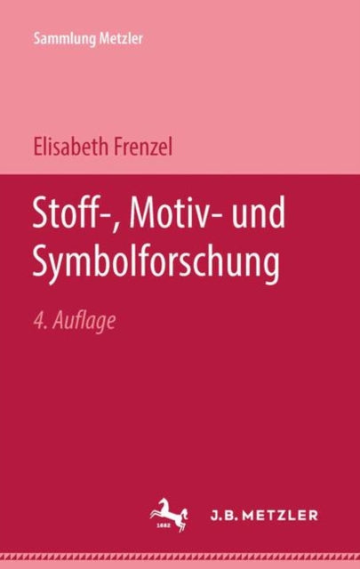 Stoff-, Motiv- und Symbolforschung