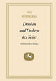Book cover of: Denken und Dichten des Seins. By: Else Buddeberg