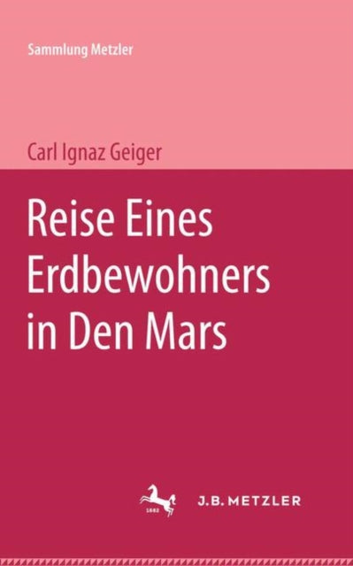 Book cover of: Reise eines Erdbewohners in den Mars. By: Karl Ignaz Geiger