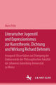 Book cover of: Literarischer Jugendstil und Expressionismus zur Kunsttheorie, Dichtung und Wirkung Richard Dehmels. By: Horst Fritz
