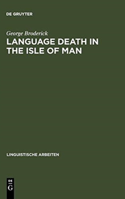 Book cover of: Language Death in the Isle of Man