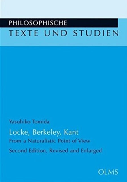 Book cover of: Locke, Berkeley, Kant. By: Yasuhiko Tomida