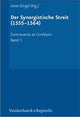 Book cover of: Controversia et Confessio. Theologische Kontroversen 1548 - 1577/80. By: Irene Dingel