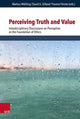 Book cover of: Perceiving Truth and Value. By: Markus Mühling