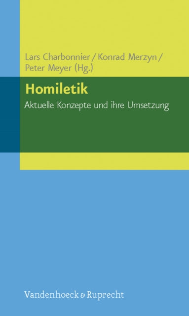 Book cover of: Homiletik. By: Lars Charbonnier